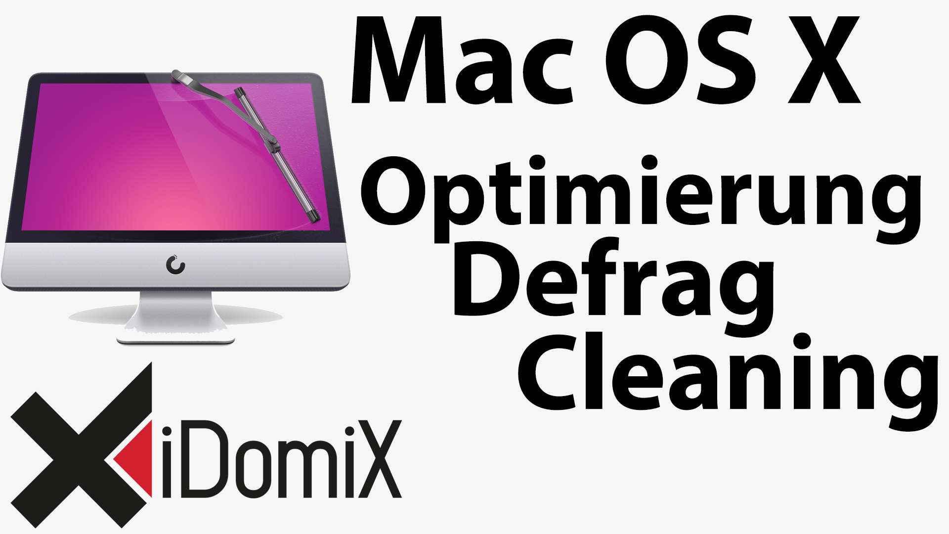 #223 Mac optimieren defragmentieren cleaning [ CleanMyMac 2 ]