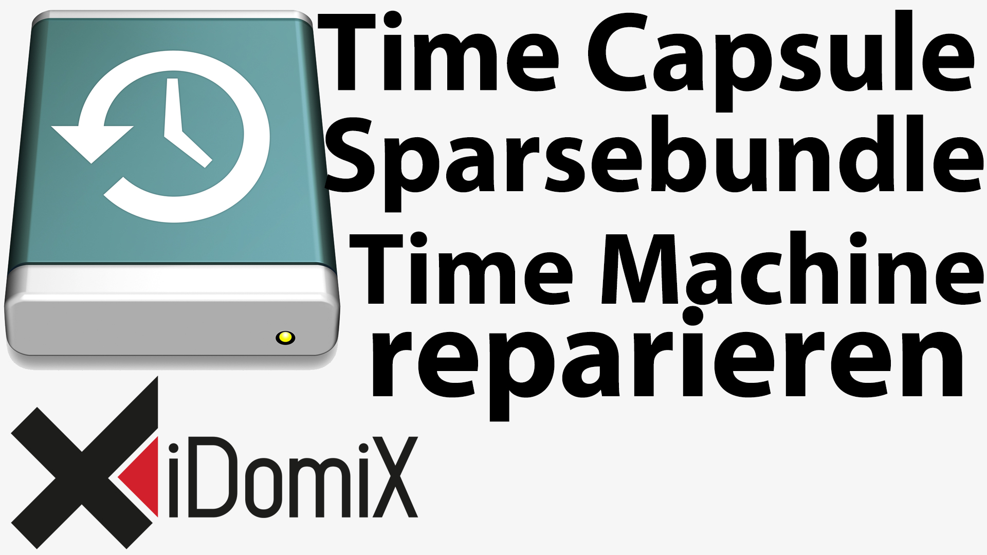 #230 Defektes Time Machine-Backup / Sparsebundle reparieren