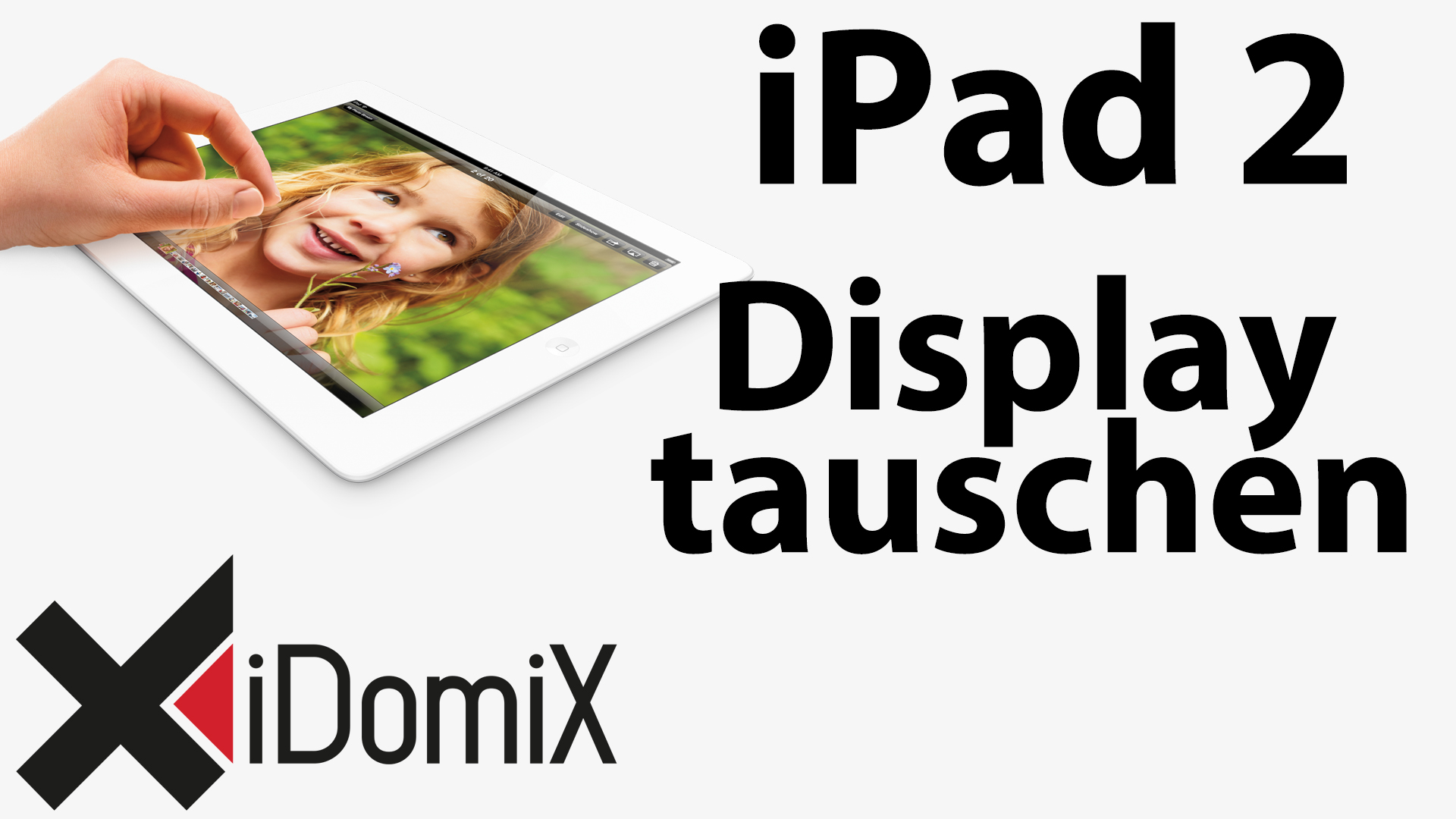 #232 Apple iPad 2 LCD Display tauschen / wechseln