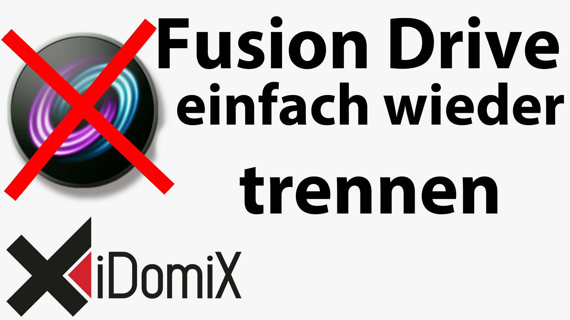 #234 Fusion Drive trennen, deaktivieren, rückgängig machen, separieren