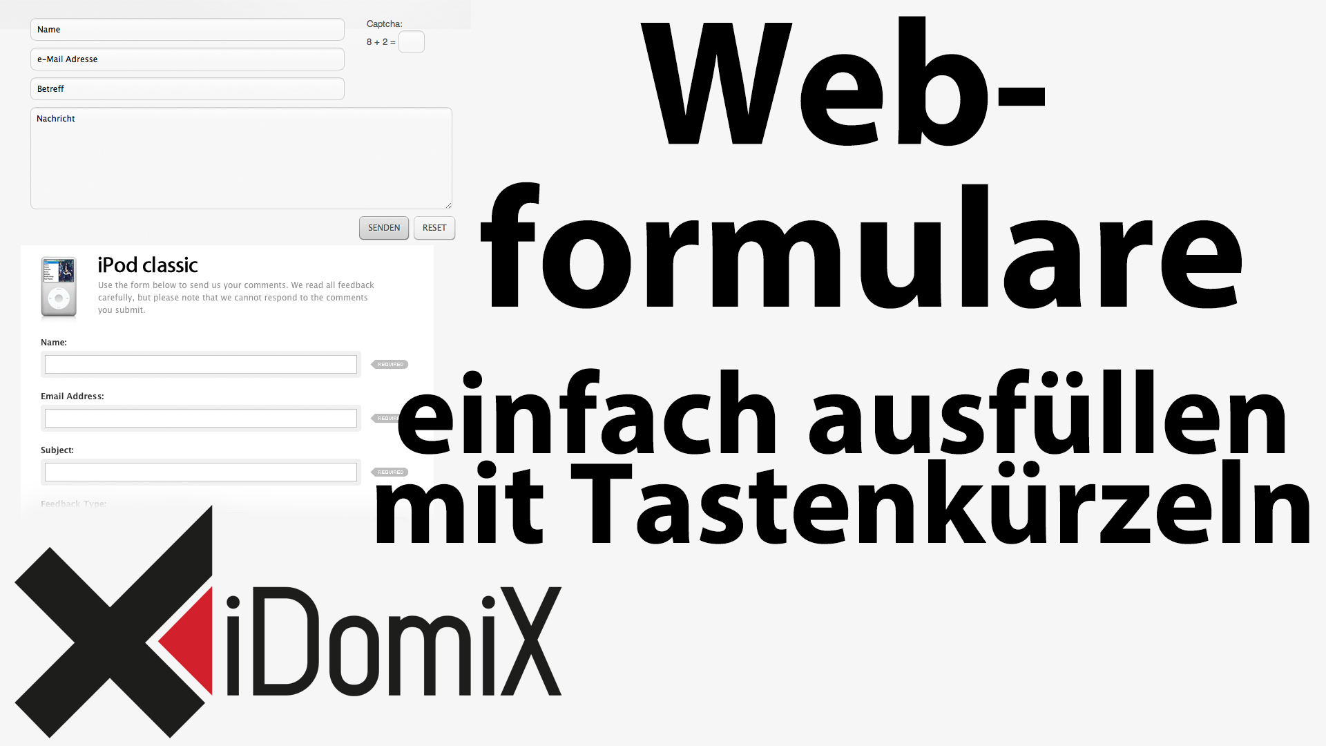 #239 Webformulare schnell ausfüllen mit Tastaturkürzeln
