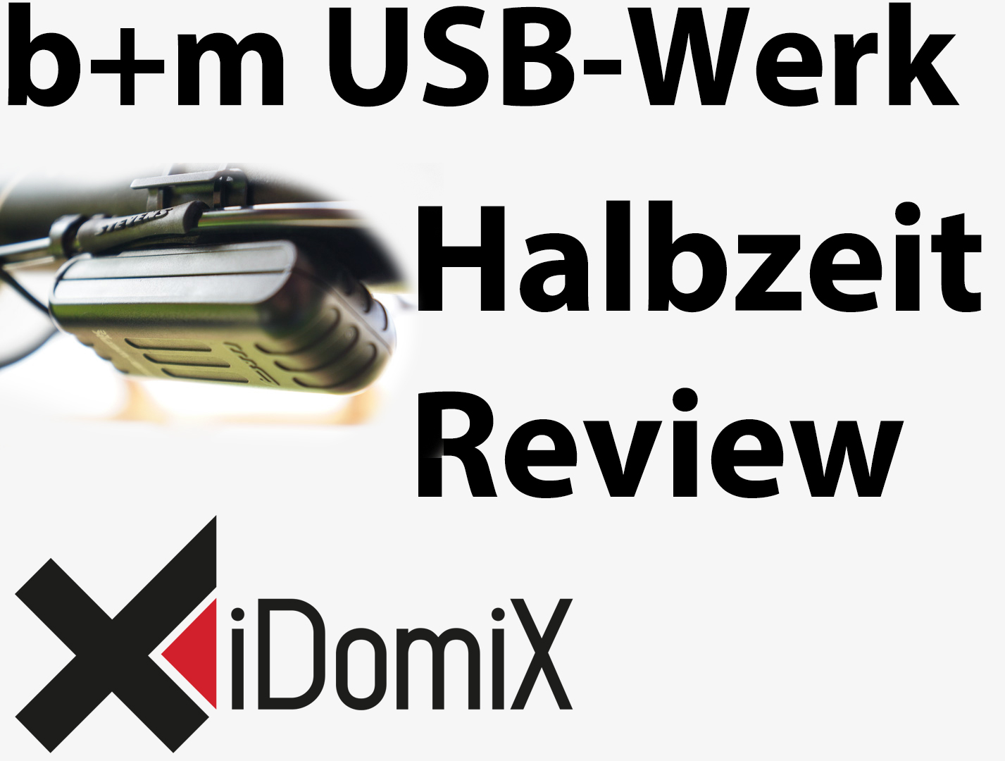 b+m USB-Werk & Lumotec IQ2 Luxos Review