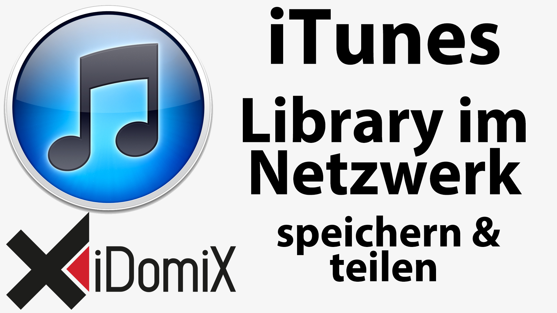 #255 iTunes Mediathek im Netzwerk speichern und teilen