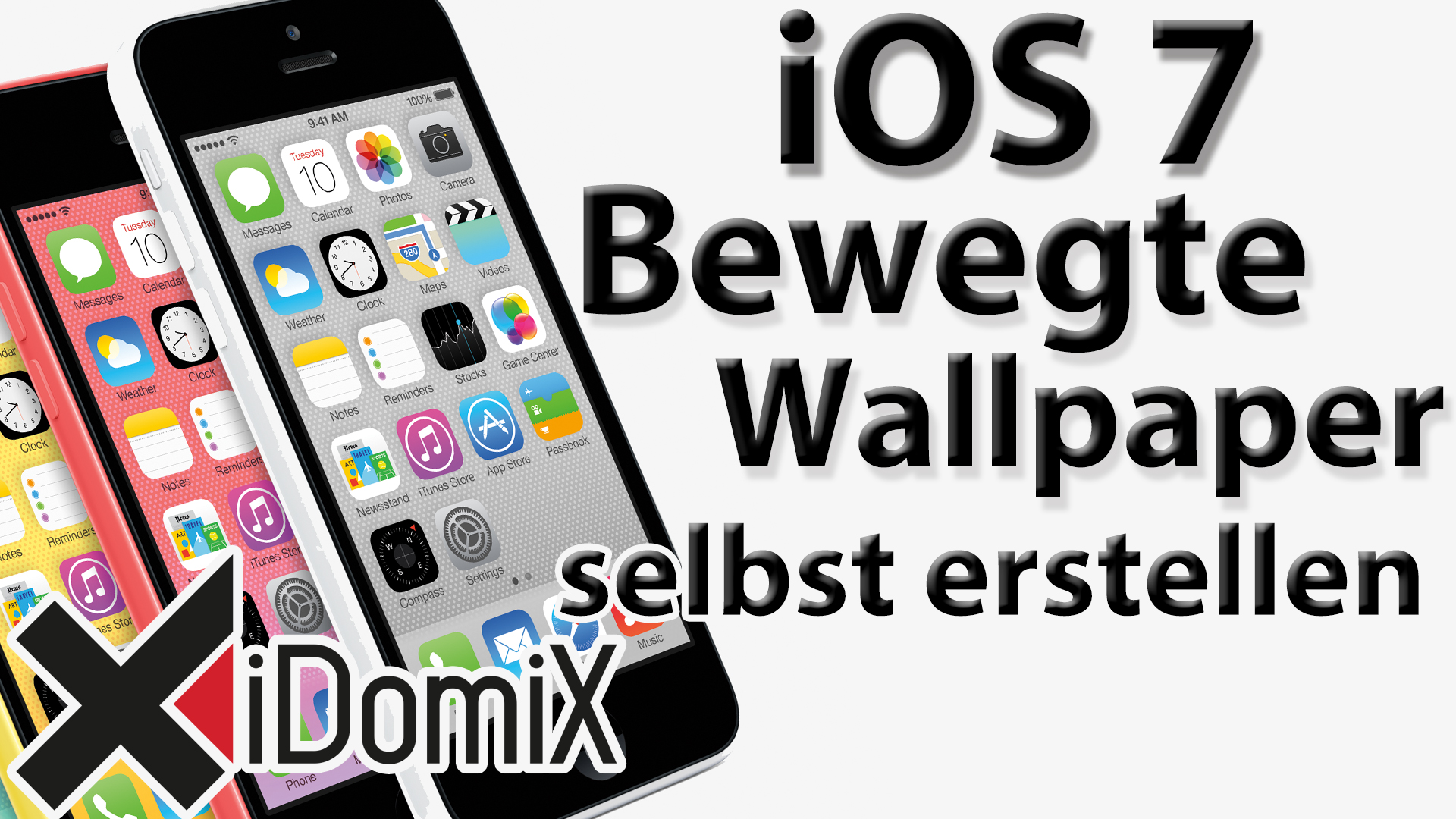 Bewegte Hintergrundbilder für iOS 7 selbst erstellen (Parallax Effekt)