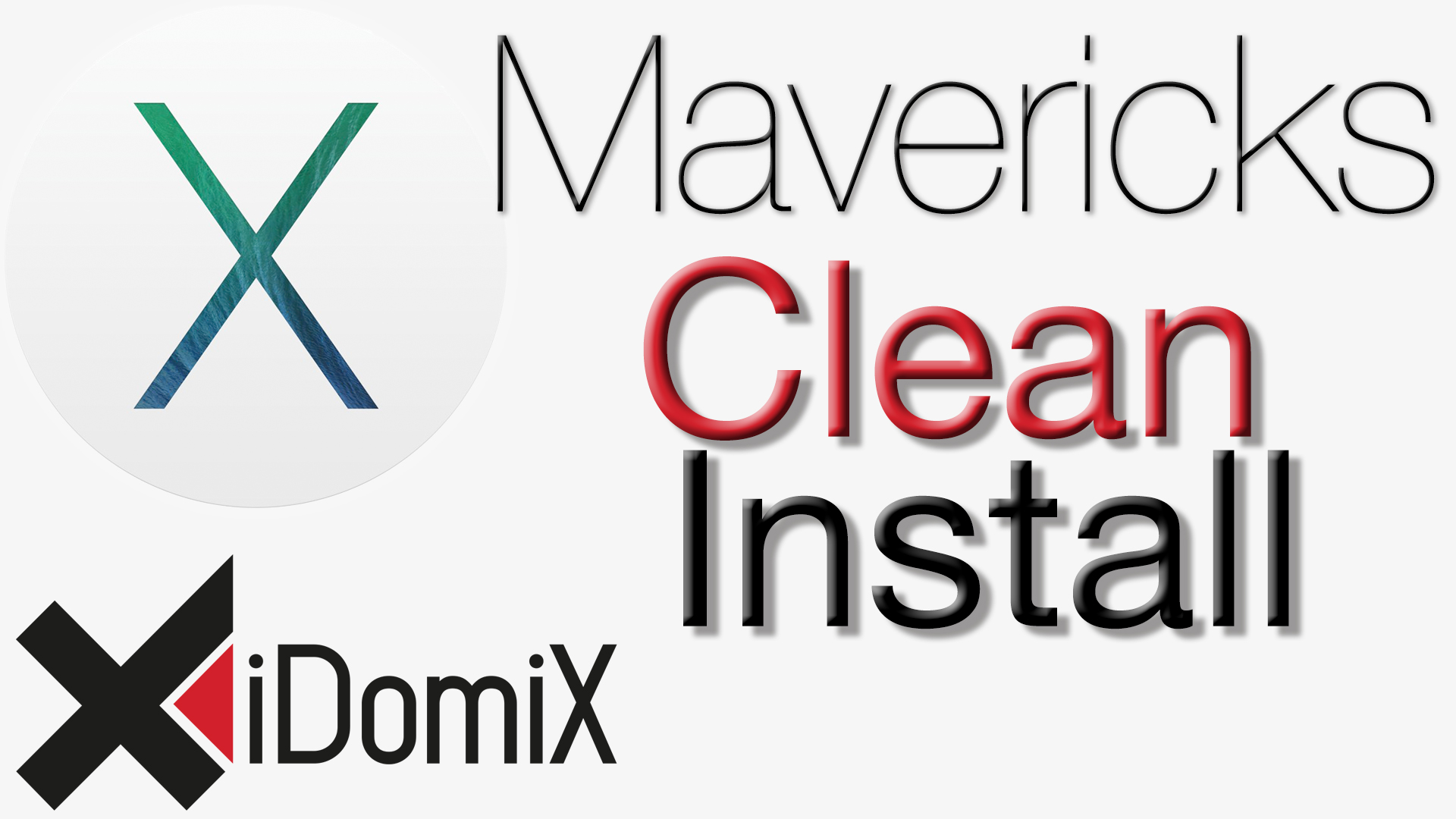 OS X Mavericks Clean Install