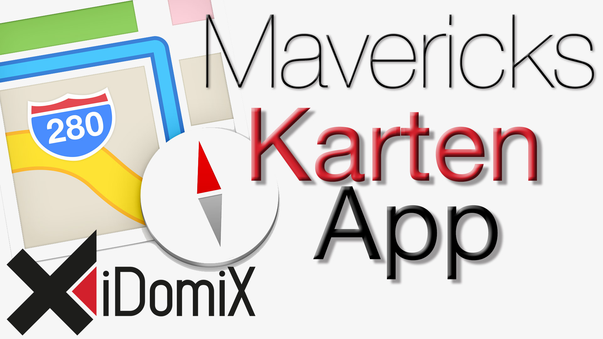 OS X Mavericks Karten App