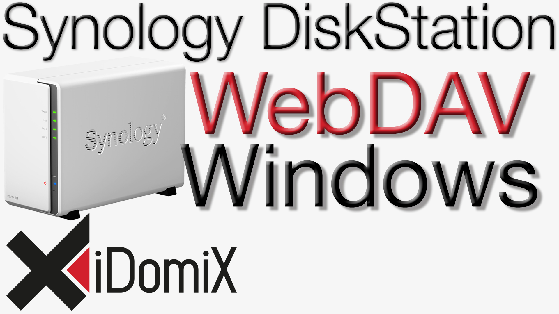 Synology DiskStation Mit Windows über das Internet per WebDAV zugreifen