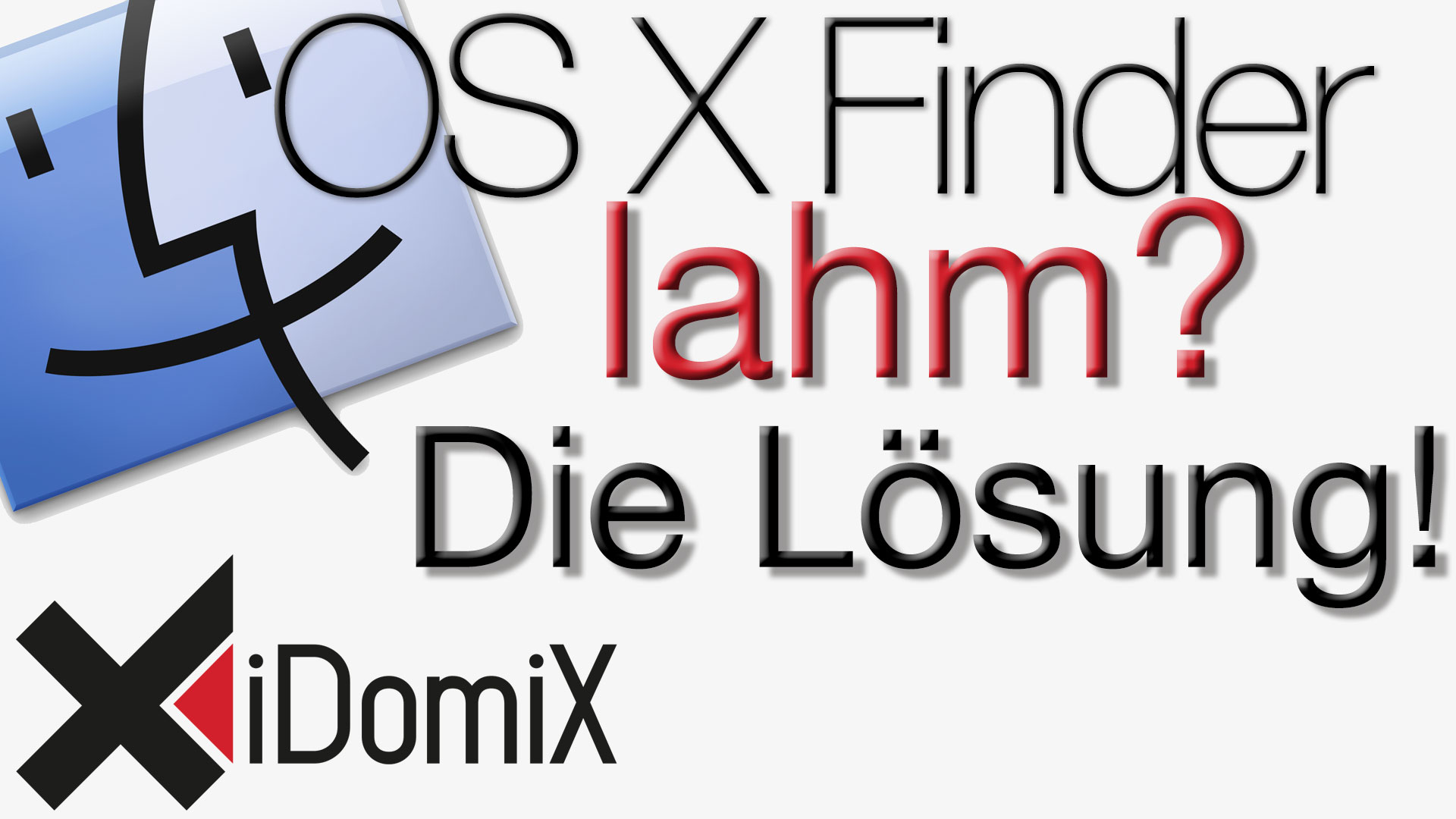OS X Mavericks Finder langsam? So wird er wieder fix!