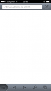 Der 1Browser der App.