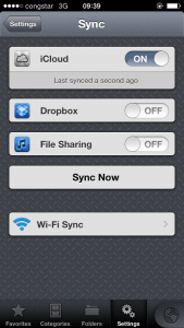 Synchronisationsmöglichkeiten mit 1Password am Computer.