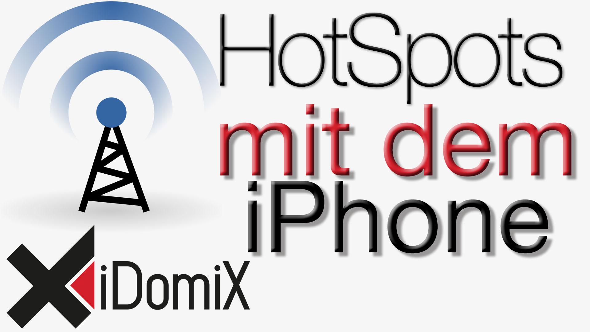 HotSpots mit dem iPhone