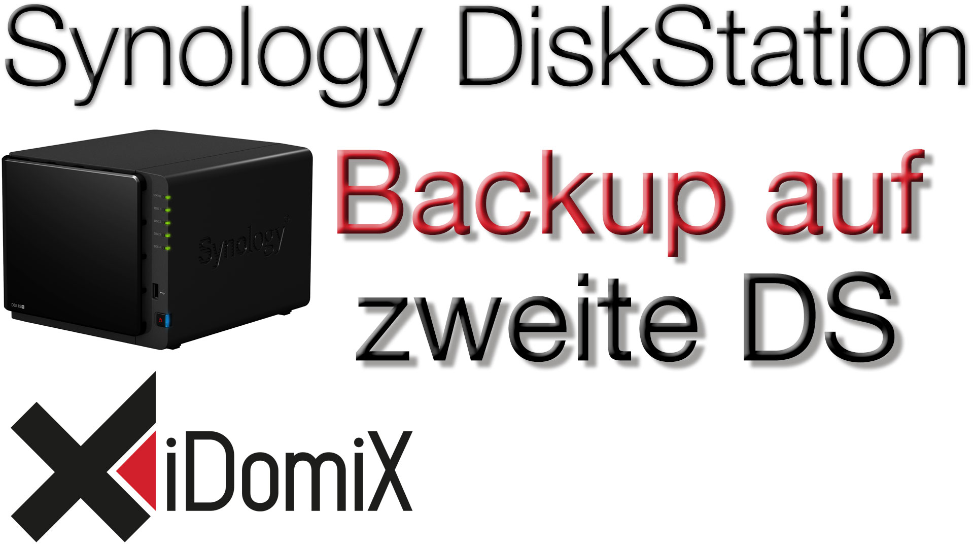 Synology DiskStation Backup auf zweite DiskStation