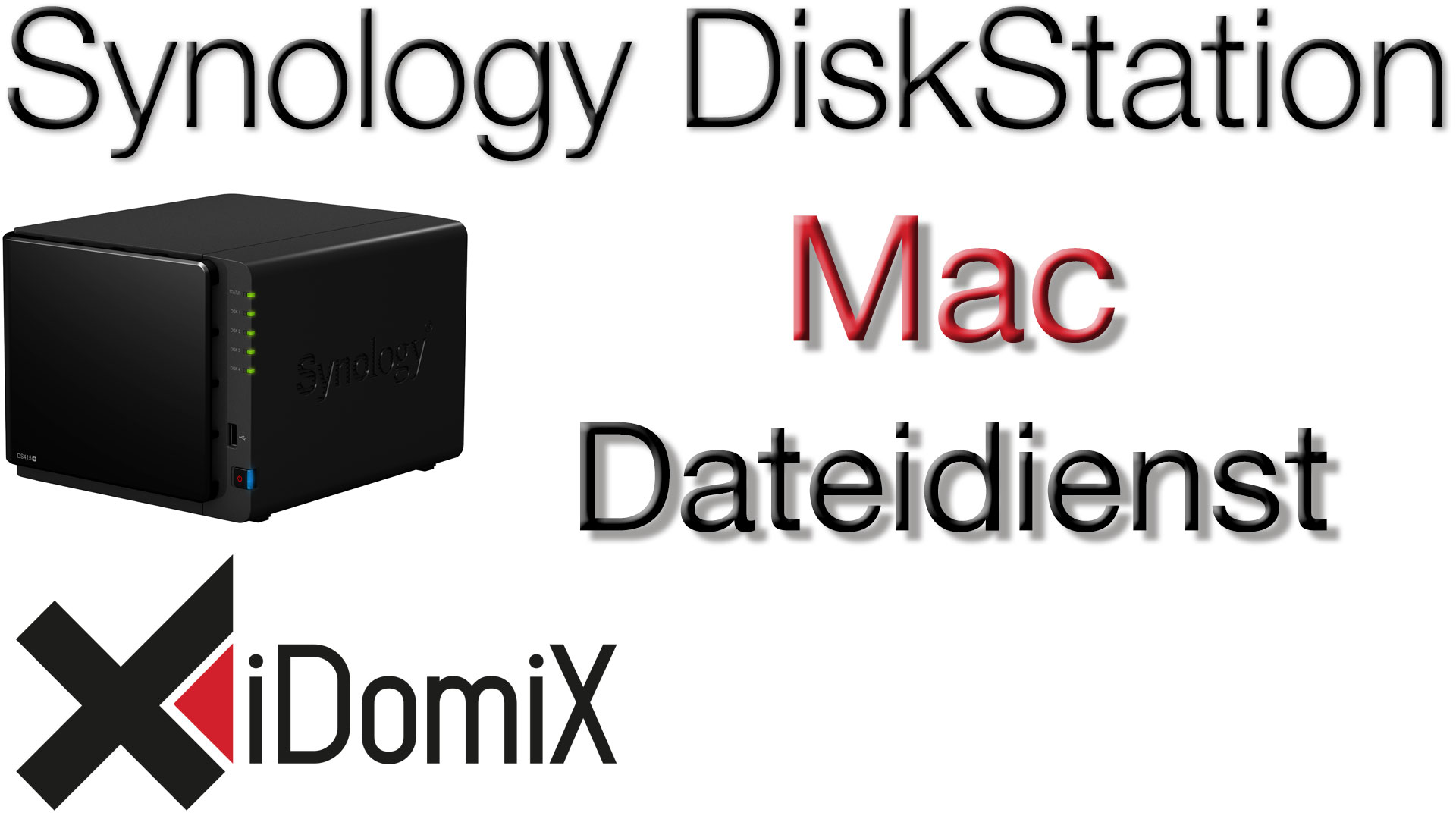 #322 Synology DiskStation DSM 6 Mac Dateidienst einrichten