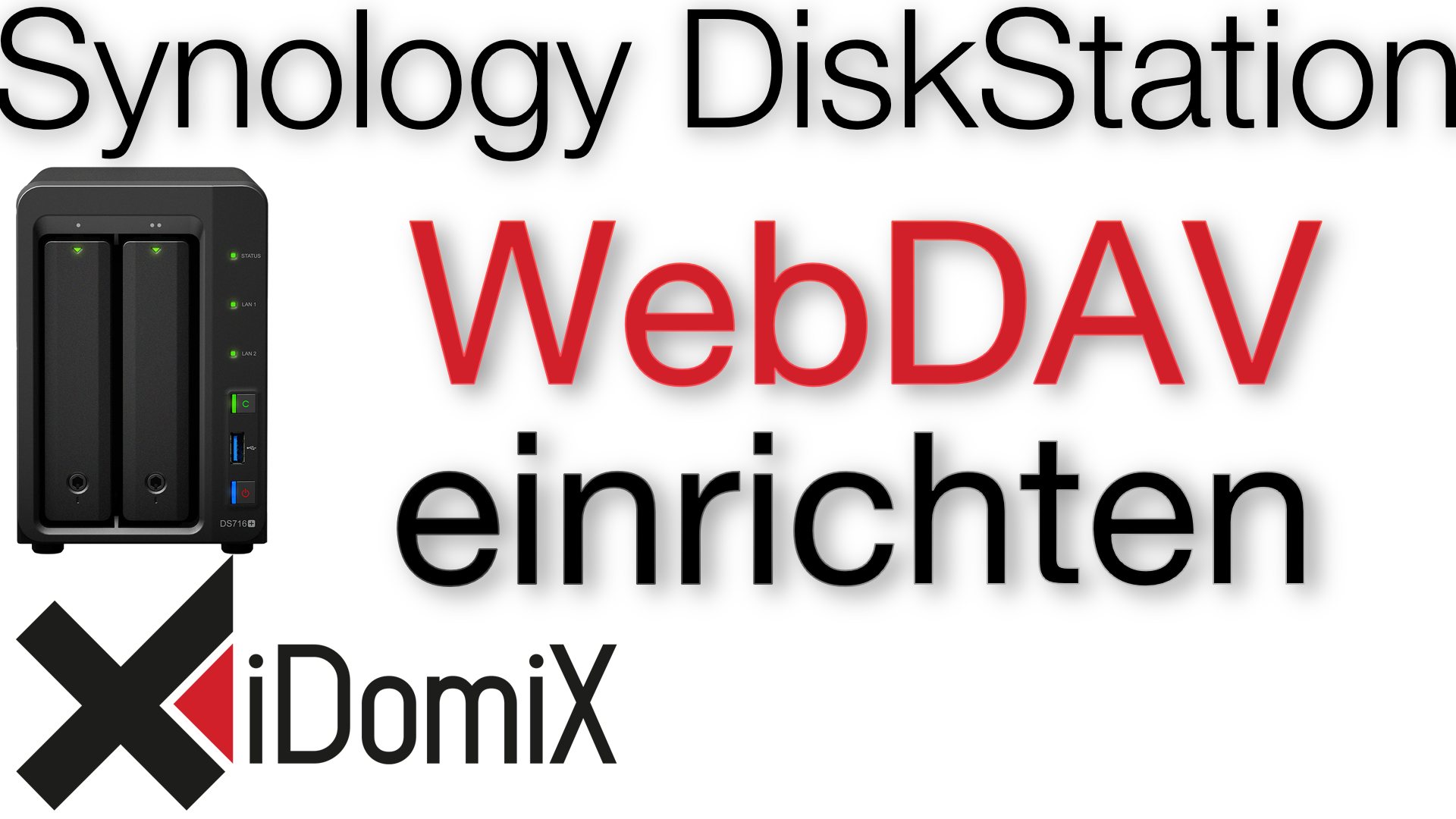 Synology DiskStation DSM 6 Mit Windows über das Internet per WebDAV zugreifen