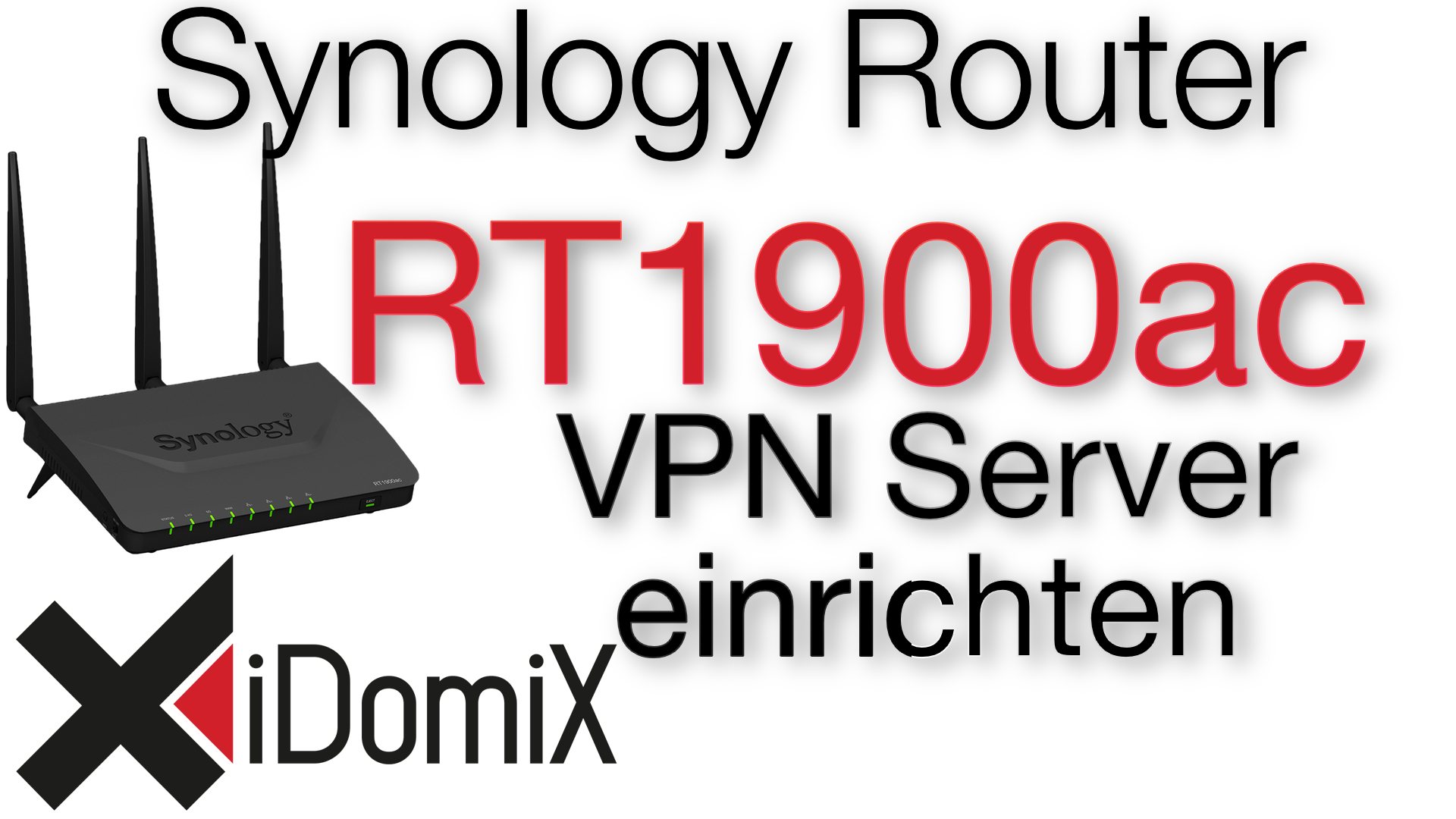 Synology Router RT1900ac VPN Server einrichten Verbindung aufbauen