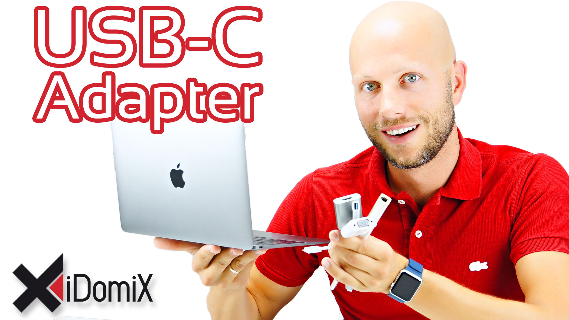 USB-C Adapter auf LAN, USB 3, HDMI, VGA für MacBook 12″