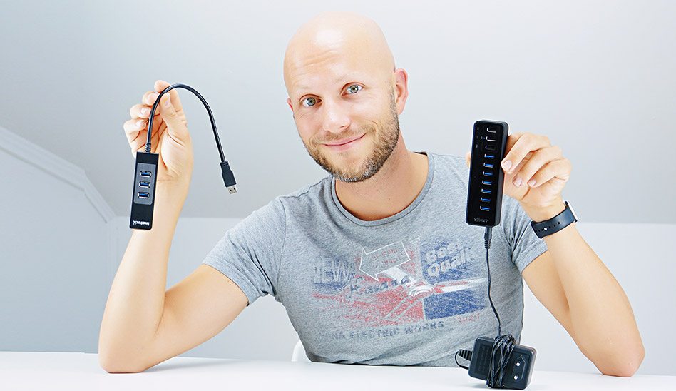 USB 3.0 Hub mit oder ohne eigene Stromversorgung?
