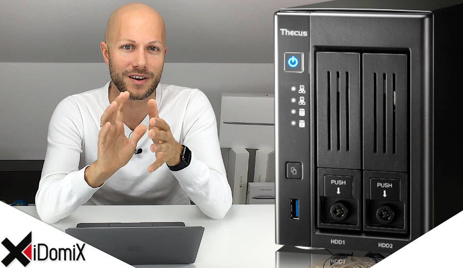 Thecus N2810Pro Erster Eindruck und Einrichten
