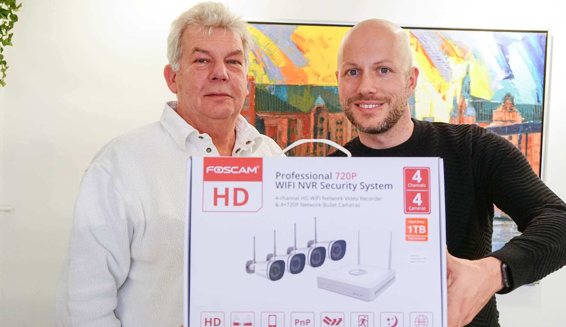 Foscam NVR Überwachungssystem im Privathaushalt