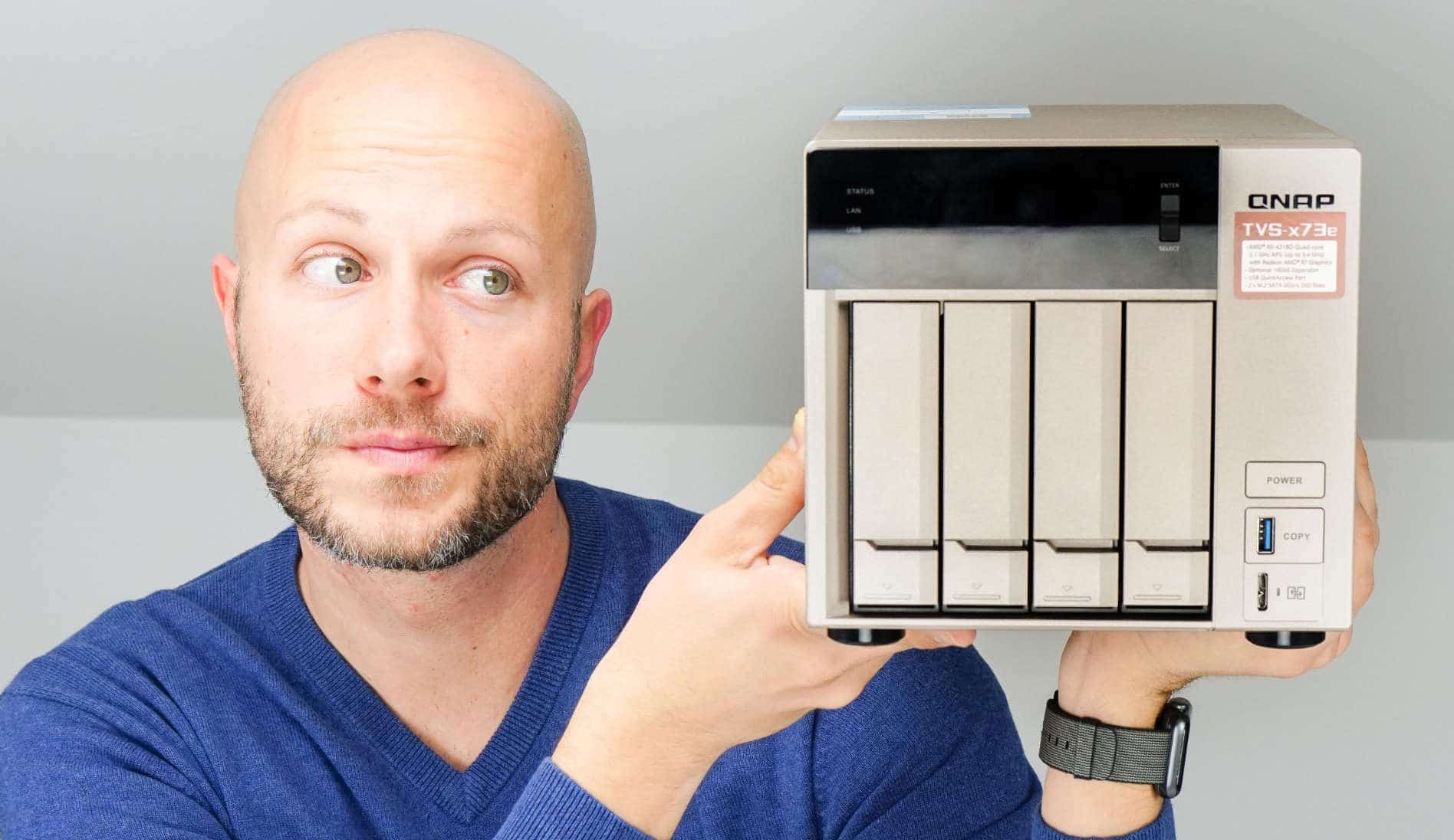 Das QNAP TVS-473e High End Turbo NAS im Review