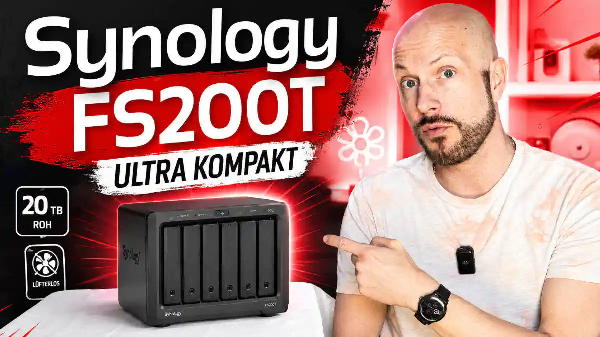Synology FS200T: Ultrakompakt für SSDs mit 2,5 GbE Review